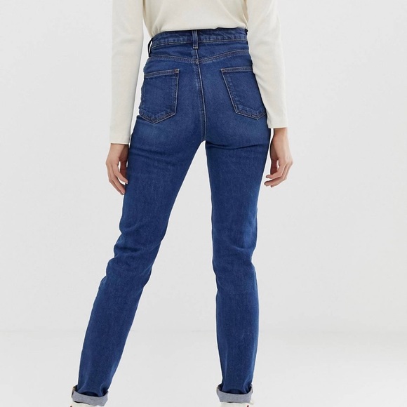 ASOS DESIGN Tall jeans in dark wash - Picture 2 of 3
